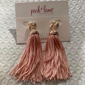 Park Lane Pink Tassel Earrings
